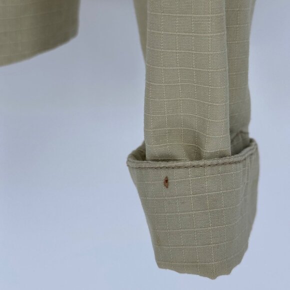 Ralph Lauren Polo Jeans Co. Beige Ripstop Button-Up Utility Jacket - Picture 4 of 15